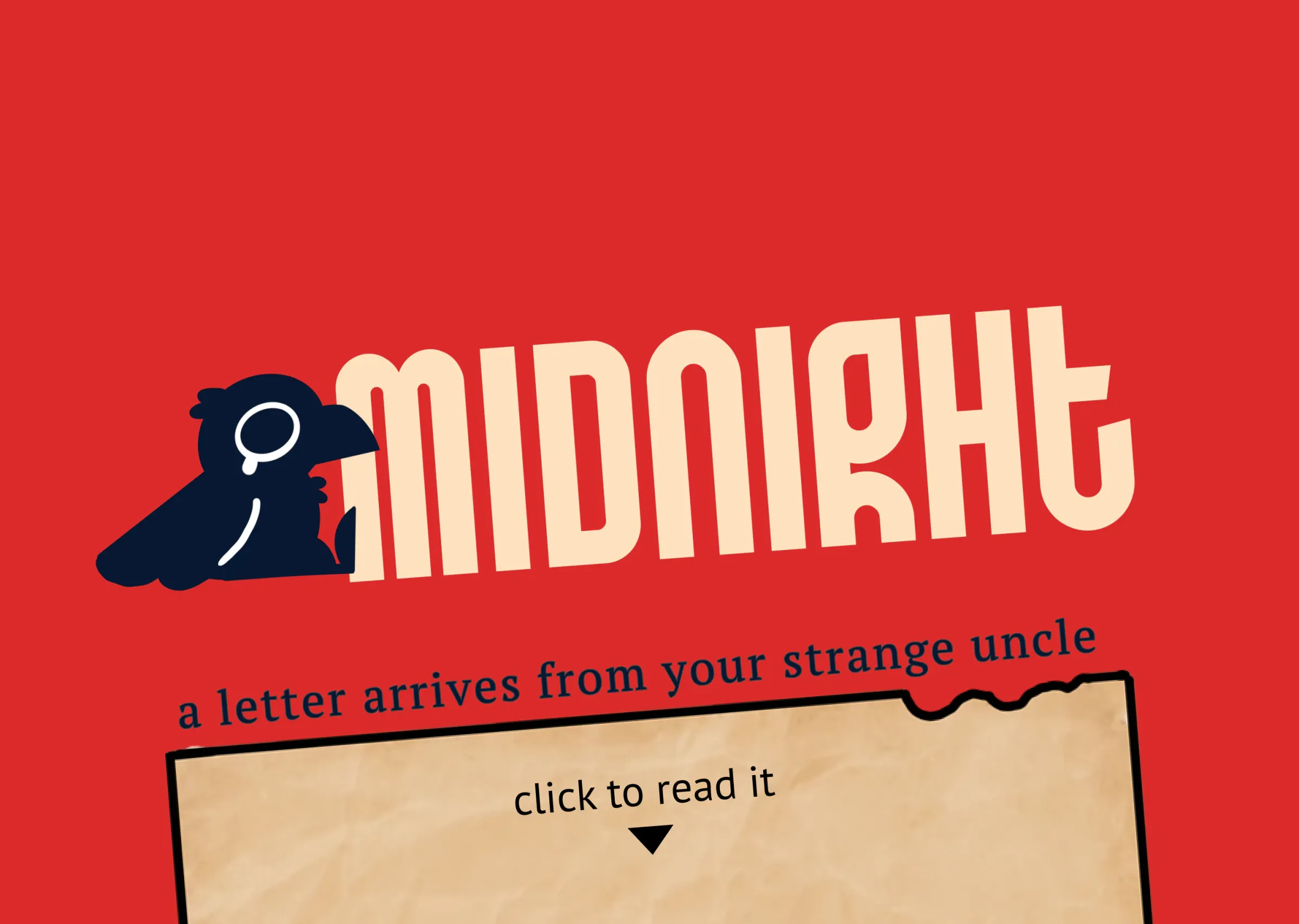 Flat, board-game-inspired Midnight landing concept