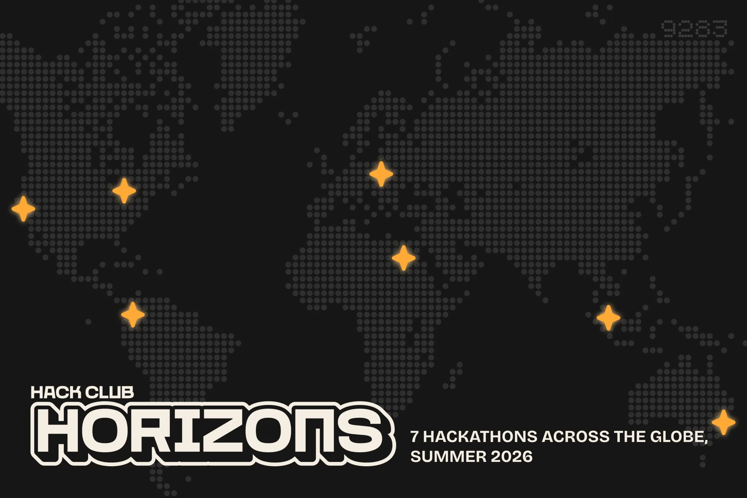 The front of the Horizons postcard
