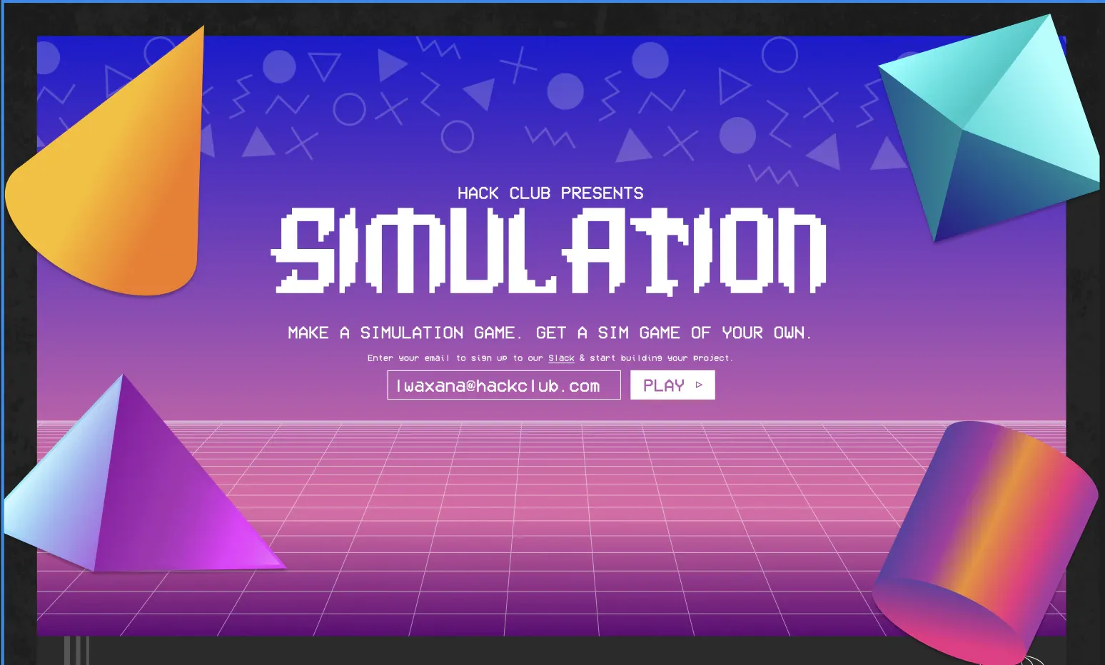 An unfinished arcade-style project of mine